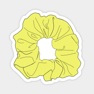 Yellow Scrunchie Magnet