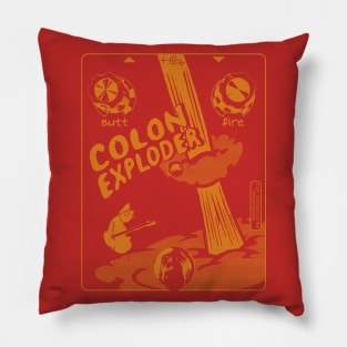 Colon Exploder - Classic Single Color Pillow