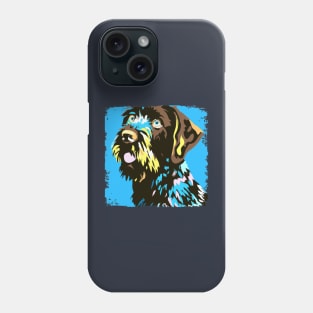 German Wirehaired Pointer Pop Art - Dog Lover Gifts Phone Case