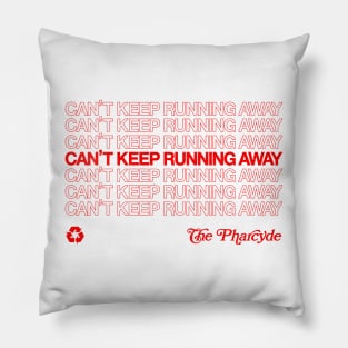 The Pharcyde / Runnin' / 90s Hip Hop Design Pillow