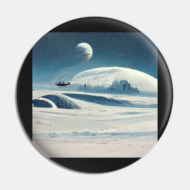 Snowy planet Pin by SJG-digital