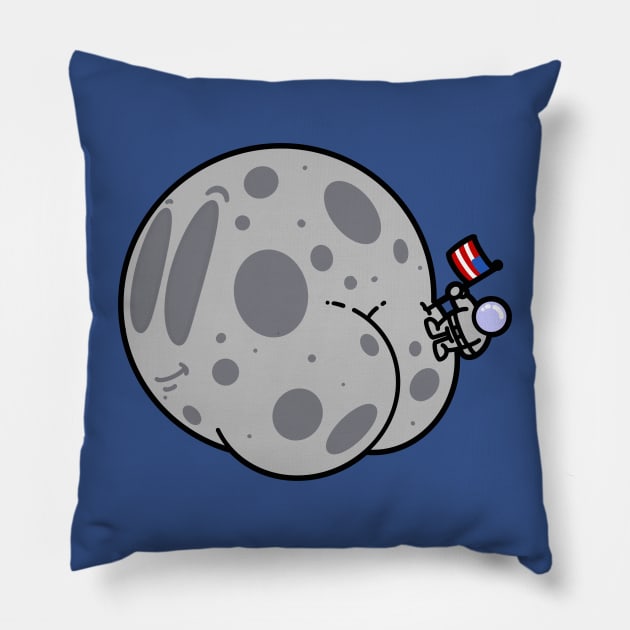 Mooning! Pillow by blairjcampbell