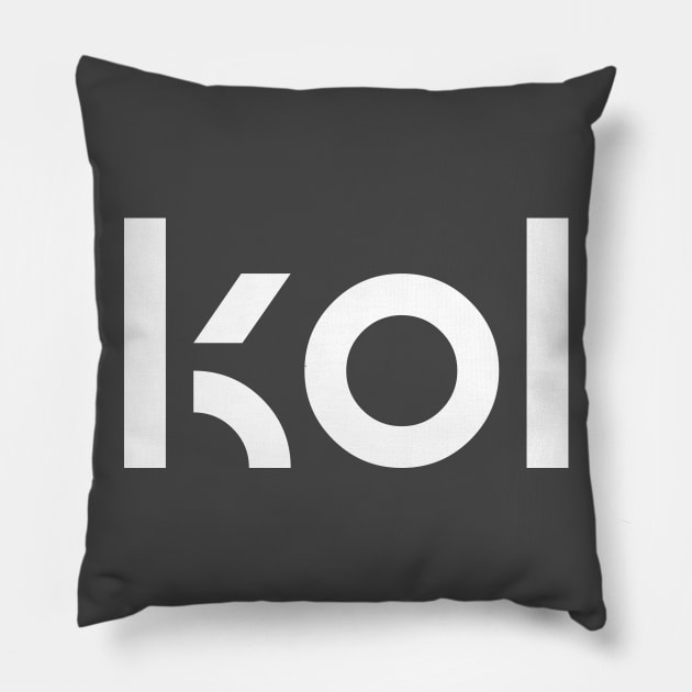 kol Pillow by StickSicky