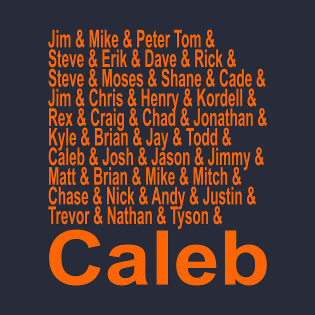 Bears Quarterbacks to Caleb by Retro Sports