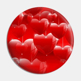 red heart balloons Pin