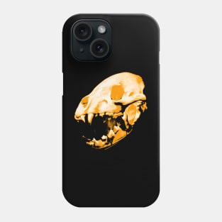 Yellow Predator Skull Phone Case