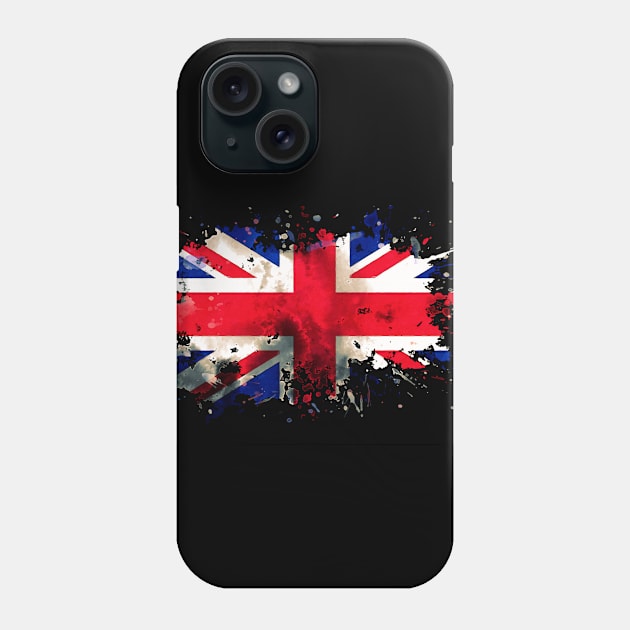 Union Jack - Flag United Kingdom Phone Case by ArticaDesign