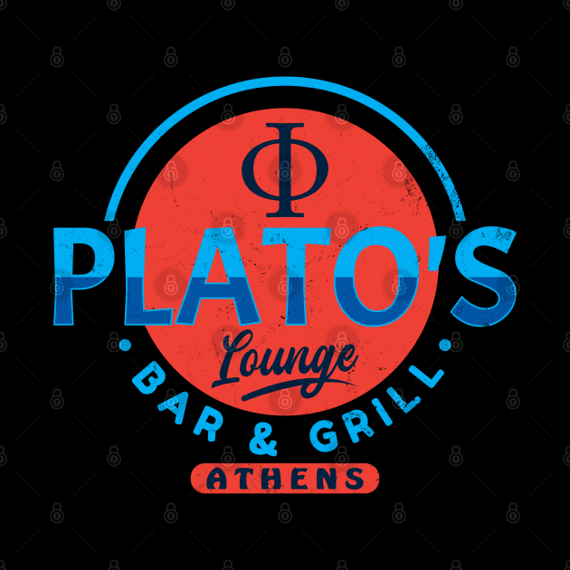 Plato's Lounge by NicGrayTees