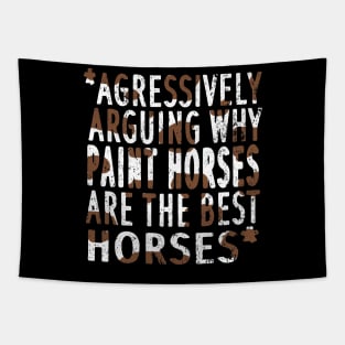 Paint horse breed of horse riding western mare Tapestry