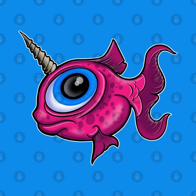 Cute Unicorn Fish by Space Truck