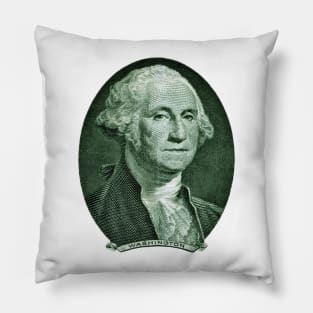 George Washington Patriot Dollar Pillow