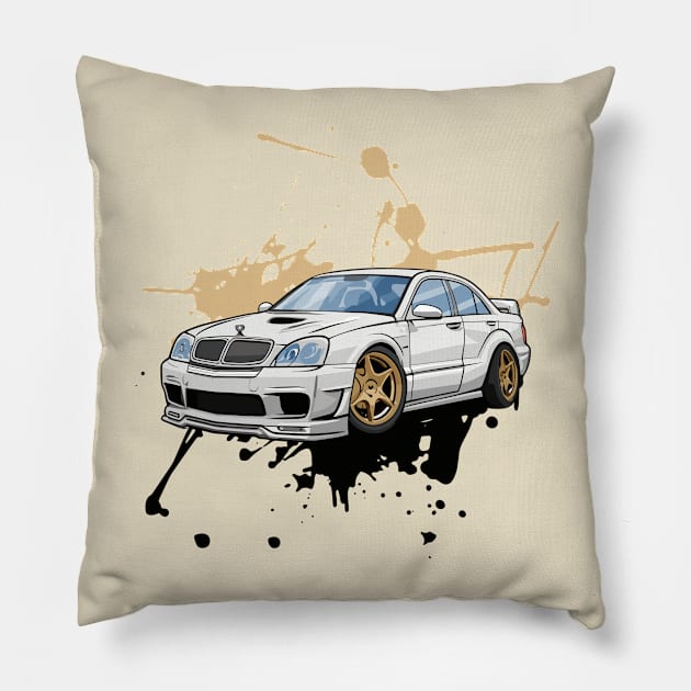 Customized Classic Cars Pillow by irfankokabi