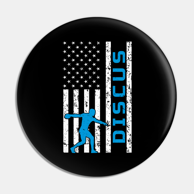 Track Field Discus Thrower Discus Throwing Discus Discus Pin