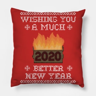 Wishing You A Better New Year Pillow