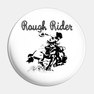 Rough Horse Rider Pin