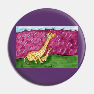 African Rains Pin