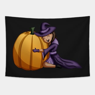 Happy Little Witch Tapestry