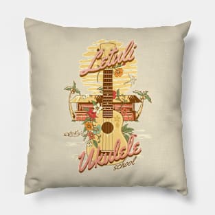 Letuli Ukulele School Pillow