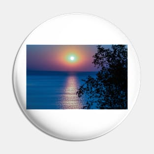 Blue Sunrise Pin