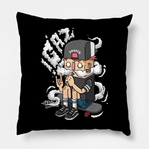 smoker Pillow by tdK