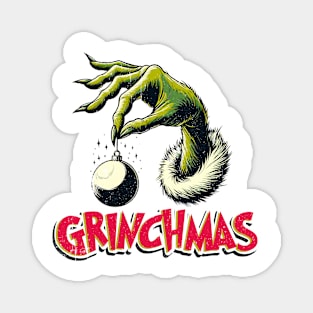 Print Design Christmas The Grinch Magnet