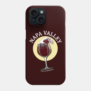 Napa Valley California Wine Phone Case