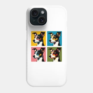 Rat Terrier Pop Art - Dog Lover Gifts Phone Case