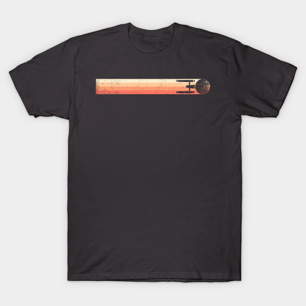 Vintage Starship - Science Fiction - T-Shirt