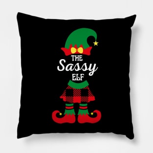 THE SASSY ELF Pillow