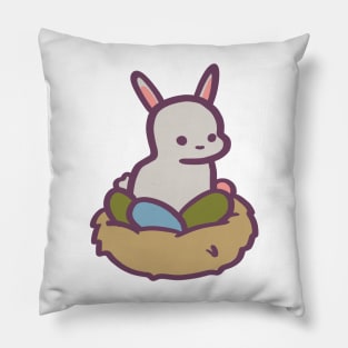 Easter Bunny's Egg Nest Pillow