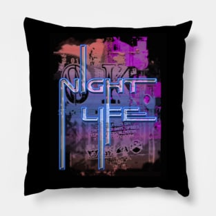 Night life Pillow