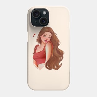 Heart Girl Phone Case