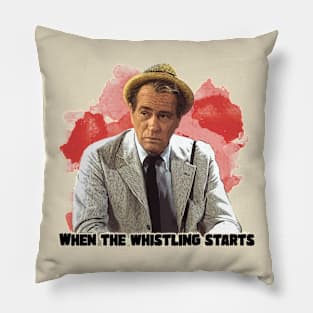 Kolchak the Night Stalker - When the Whistling Starts Pillow