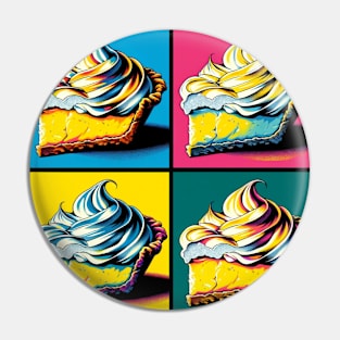 Pop Lemon Meringue pie Art - French Cuisine Culinary Pin