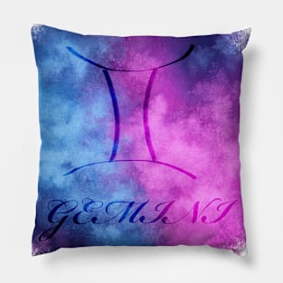 Gemini Zodiac Pillow