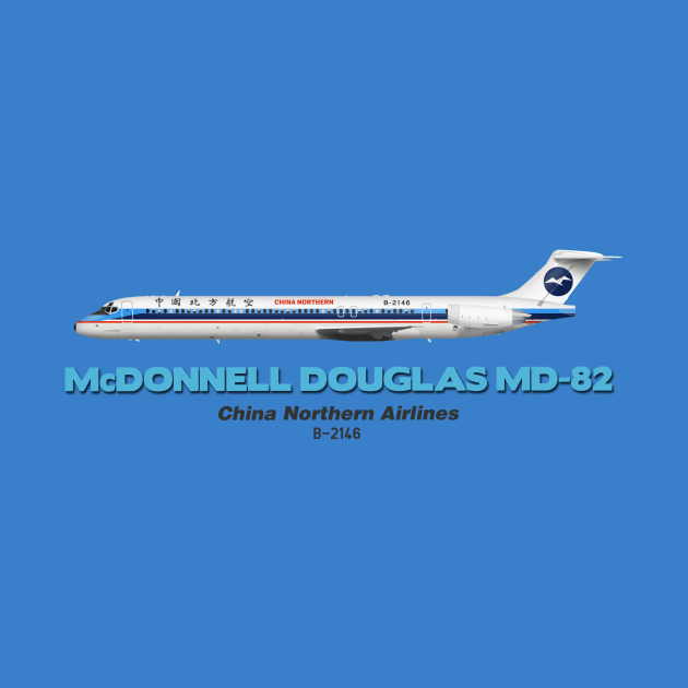 McDonnell Douglas MD-82 - China Northern Airlines by TheArtofFlying