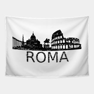 Rome - World Cities Series by 9BH Tapestry