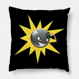 Evil Round Bomb Pillow