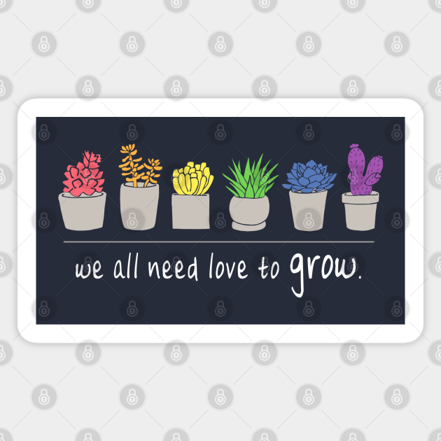 Succulent Pride - Pride Month - Sticker