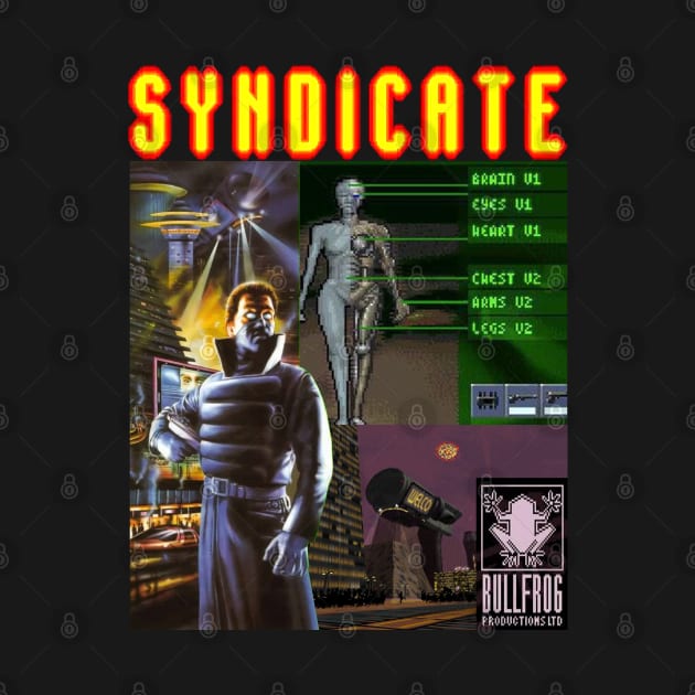 Syndicate (1993) Tribute Shirt by lilmousepunk