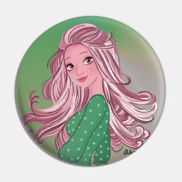 Dancing girl Pin by Aurealis