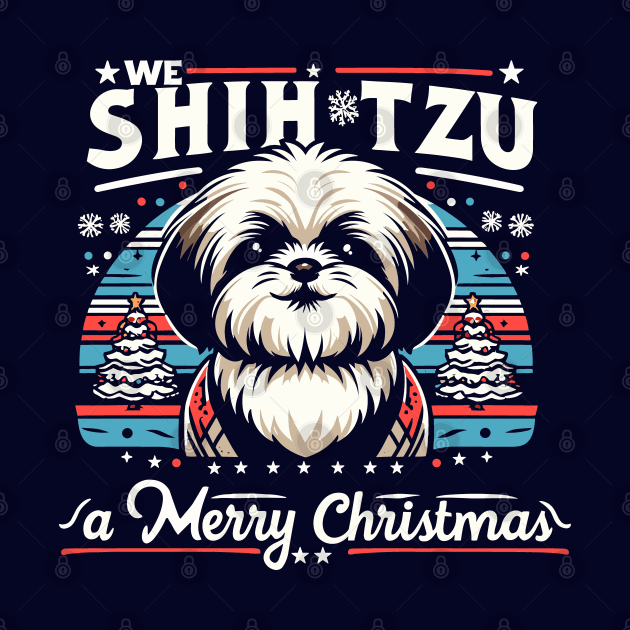 We Shih Tzu A Merry Christmas by SubtleSplit