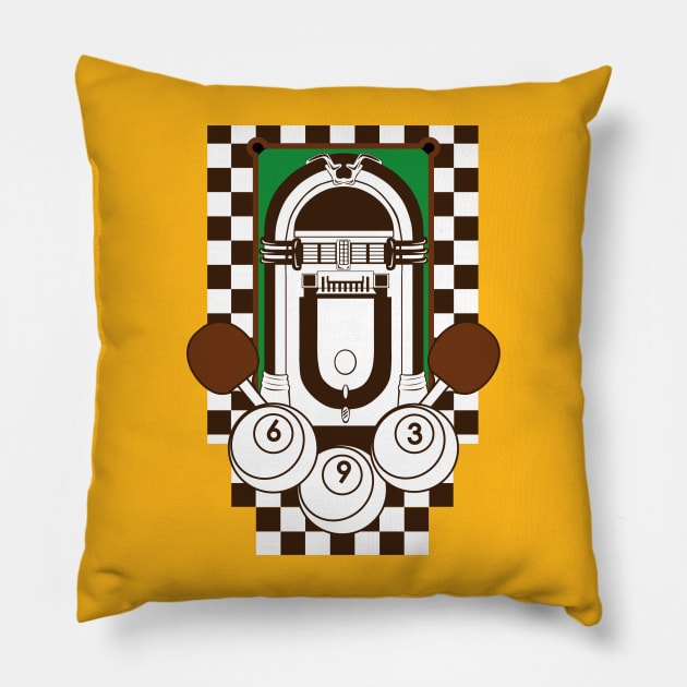 Indoor game 693 Pillow by archylife