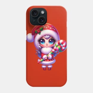 Cartoon Mrs Claus Phone Case