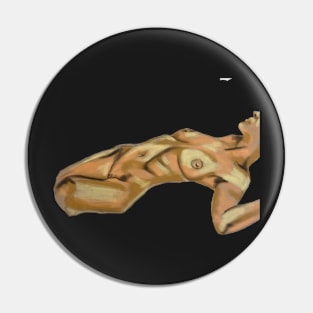 Figure Art Pin