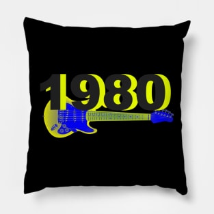 1980 retro design Pillow