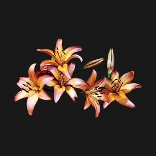 Lilies - Apricot-Colored Lilies T-Shirt