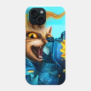 Cat Ukrainian Soldier Phone Case