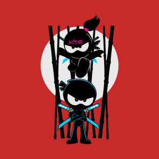 ninja kidz couple T-Shirt