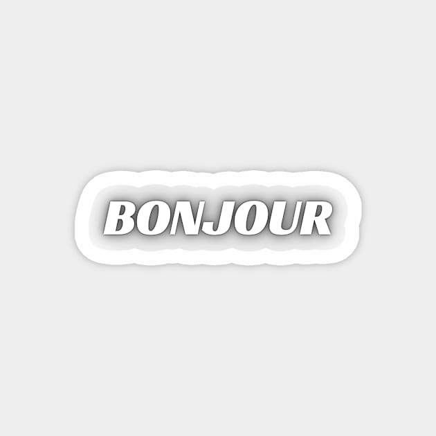 bonjour Magnet by IJMI